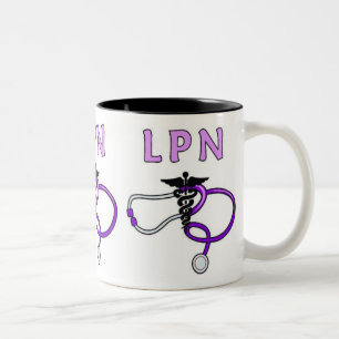 Taza Bicolor Estetoscopio de LPN