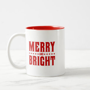 Taza Bicolor Estilo de la prensa escrita en mora y brillante n.