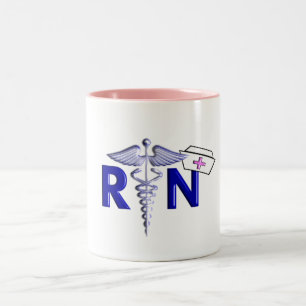 Taza Bicolor Estilo del Regalo-Grabado en relieve del RN