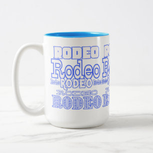 Taza Bicolor Estilo del Rodeo Lover