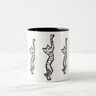 Taza Bicolor ¡Estiramiento del gato!