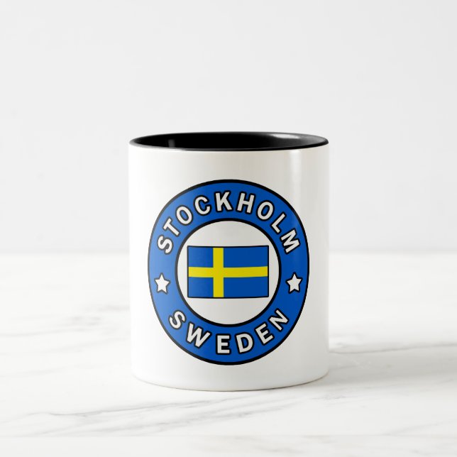 Taza Bicolor Estocolmo Suecia (Centro)