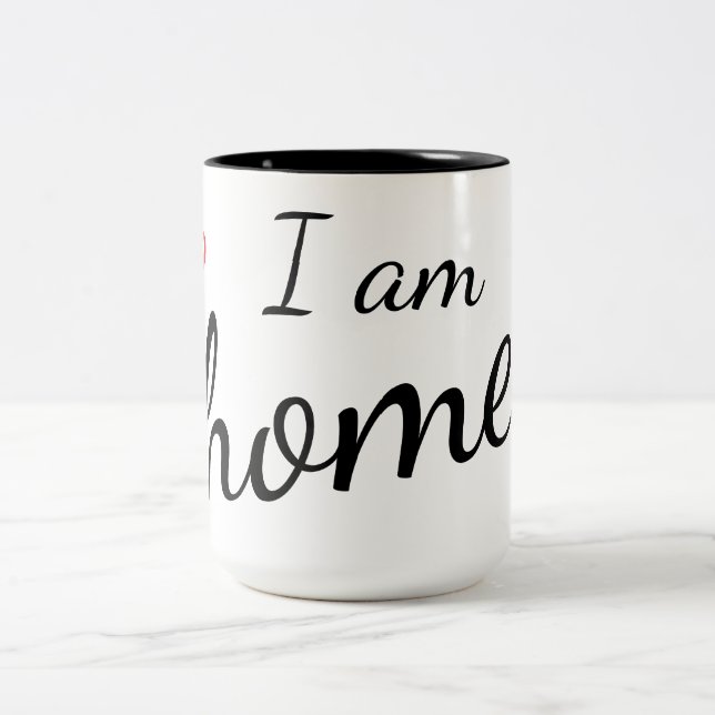 Taza Bicolor Estoy en casa (Centro)