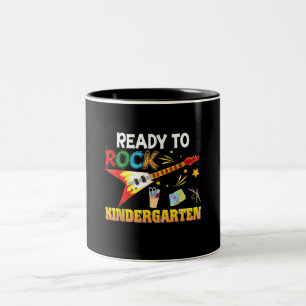 Taza Bicolor Estoy listo para rodar a los jardines de infancia 