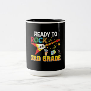 Taza Bicolor Estoy listo para rodar tercer grado de vuelta a la