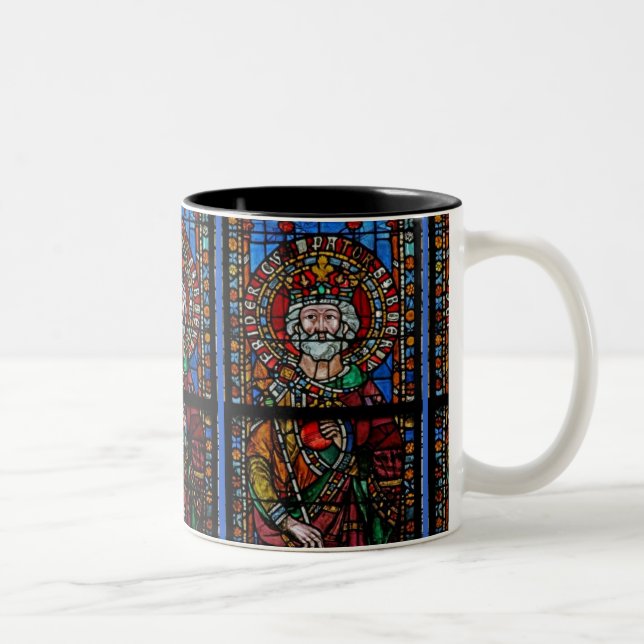 Taza Bicolor Estrasburgo Medieval 1276 Mug (Derecha)