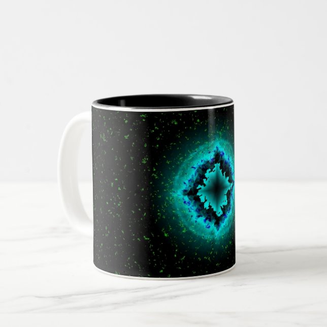 Taza Bicolor Estrella afortunada y Asterisk (Anverso izquierdo)