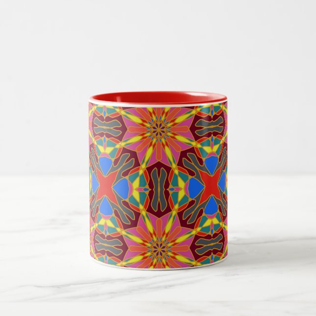 Taza Bicolor Estrella brillante (Centro)