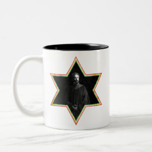 Taza Bicolor Estrella de Haile Selassie de David
