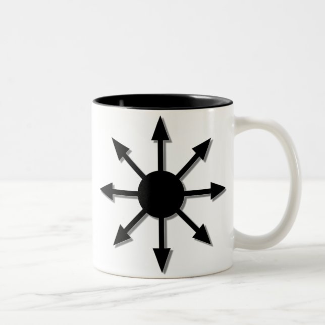 Taza Bicolor Estrella del caos (Derecha)