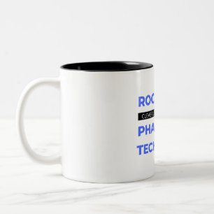 Taza Bicolor Estrella Del Rock Disfrazada De Tecnologías Farmac