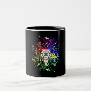 Taza Bicolor Estrella oriental