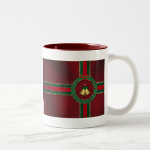 Taza Bicolor Estrellas y rayas