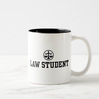 Taza Bicolor Estudiante de Derecho