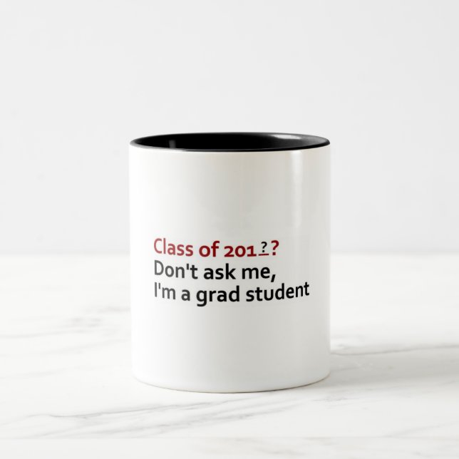Taza Bicolor estudiante de postgrado (Centro)