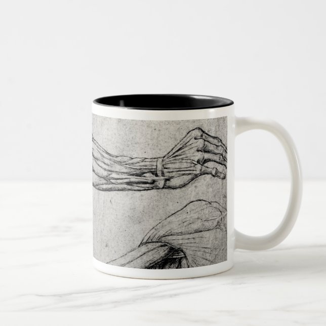 Taza Bicolor Estudio de brazos (Derecha)