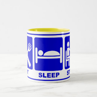 TAZA BICOLOR ESTUDIO DE SUEÑO DE COMIDA