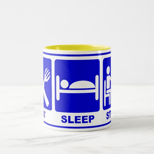 TAZA BICOLOR ESTUDIO DE SUEÑO DE COMIDA (Centro)