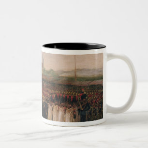 Taza Bicolor Estudio del Guardia Nacional y del fuego