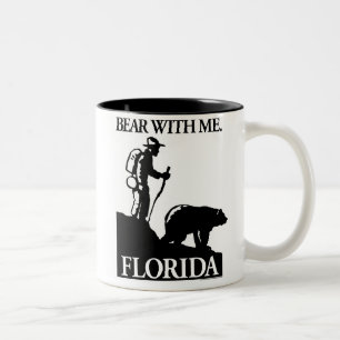Taza Bicolor Estudio del norte "oso de los puntos conmigo" la