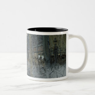 Taza Bicolor Estudio para Les Halles, 1893