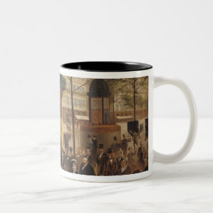 Taza Bicolor Estudio para un panorama