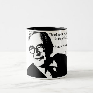 Taza Bicolor Estudio y rezo Karl Barth