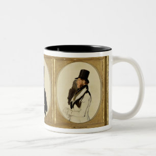 Taza Bicolor Estudios para los retratos de señor Eglinton,