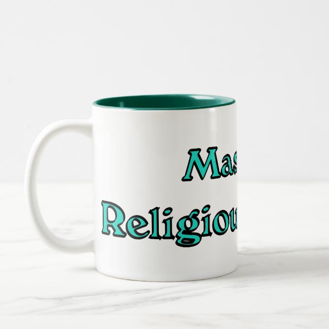 Taza Bicolor Estudios religiosos (Izquierda)
