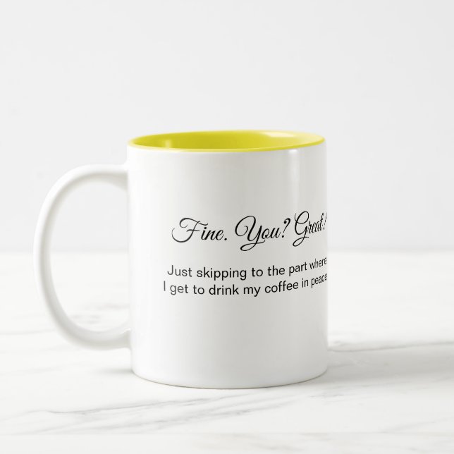 Taza Bicolor Estupendo tazón de café (Izquierda)