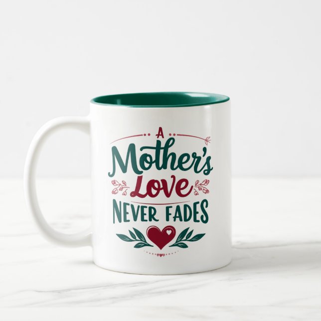 Taza Bicolor Eterna mamá Amor (Izquierda)