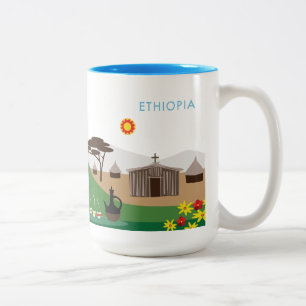 Taza Bicolor Etiopía, estás aquí