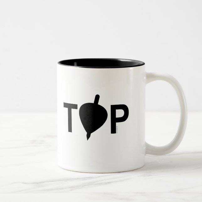 TAZA BICOLOR ETIQUETA SUPERIOR (Derecha)