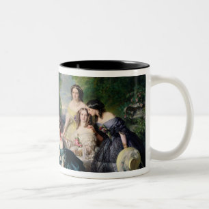 Taza Bicolor Eugenie rodeó por su Señora-en-Esperar