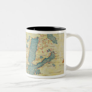 Taza Bicolor Europa del Norte