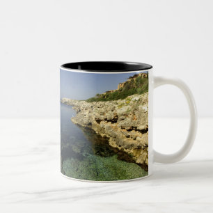 Taza Bicolor Europa, España, Menorca (también conocida como M