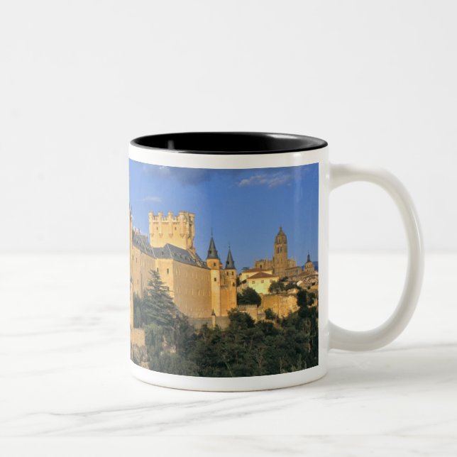 Taza Bicolor Europa, España, Segovia. El Alcázar, un mundo (Derecha)
