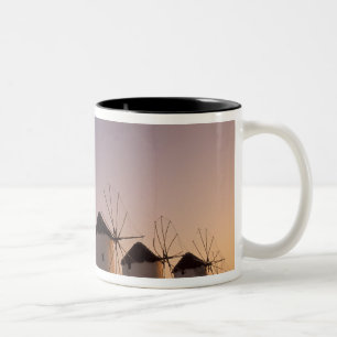 Taza Bicolor Europa, Grecia, Islas Cícladas, Mykonos,