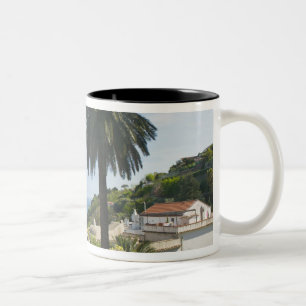 Taza Bicolor Europa, Italia, Campania, (Costa de Amalfi),