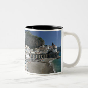 Taza Bicolor Europa, Italia, Campania, (Costa de Amalfi), Amalf
