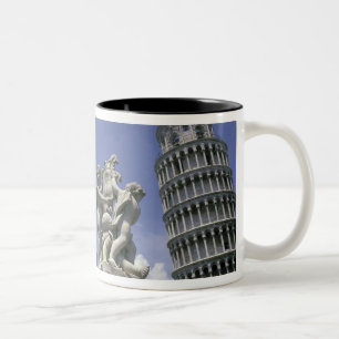Taza Bicolor Europa, Italia, Pisa, Torre Inclinada de Pisa