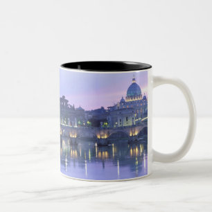 Taza Bicolor Europa, Italia, Roma, El Vaticano. San Pedro &