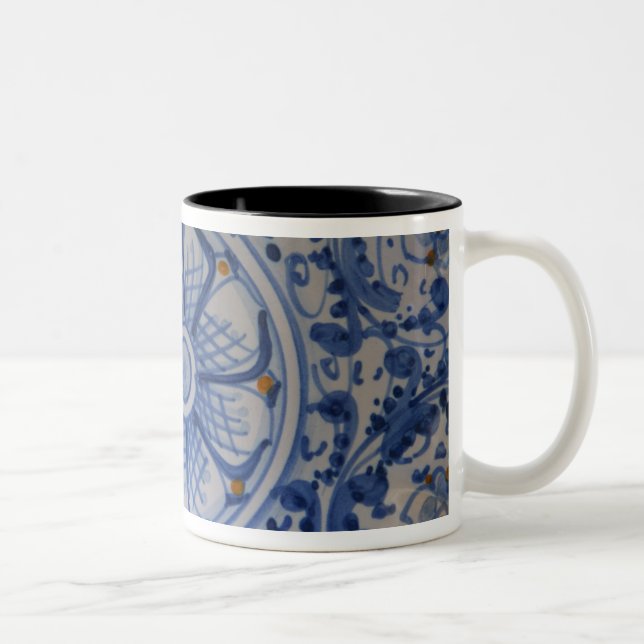 Taza Bicolor Europa, Italia, Sicilia, Taormina. Tradicional 5 (Derecha)