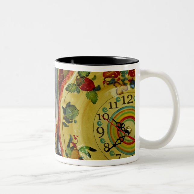 Taza Bicolor Europa, Italia, Sicilia, Taormina. Tradicional 8 (Derecha)