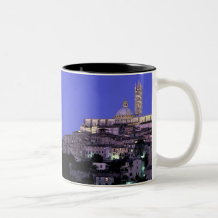 Taza Bicolor Europa, Italia, Toscana, Siena. Siglo XIII. Duomo 