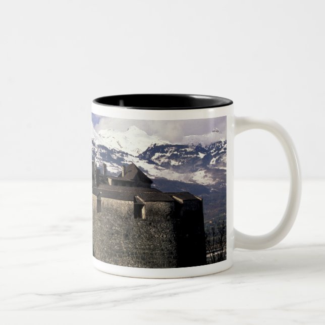 Taza Bicolor Europa, Liechtenstein, Vaduz. Castillo de Vaduz, 2 (Derecha)