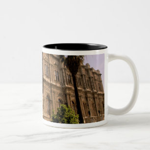 Taza Bicolor Europa, Oriente Medio, Estambul. El Bósforo,
