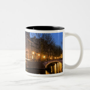 Taza Bicolor Europa, Países Bajos, Holanda, Amsterdam,