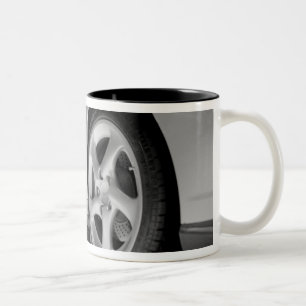 Taza Bicolor Europa, Suiza, Ginebra. Salón del Automóvil de Gin