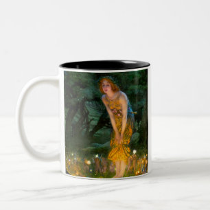 Taza Bicolor Eve del verano medio Edward Robert Hughes